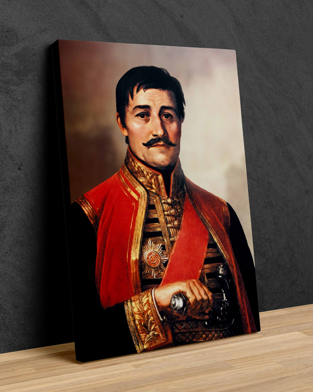 Karađorđe Petrović - Slika na platnu