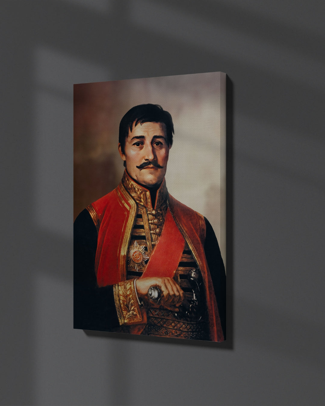 Karađorđe Petrović - Slika na platnu