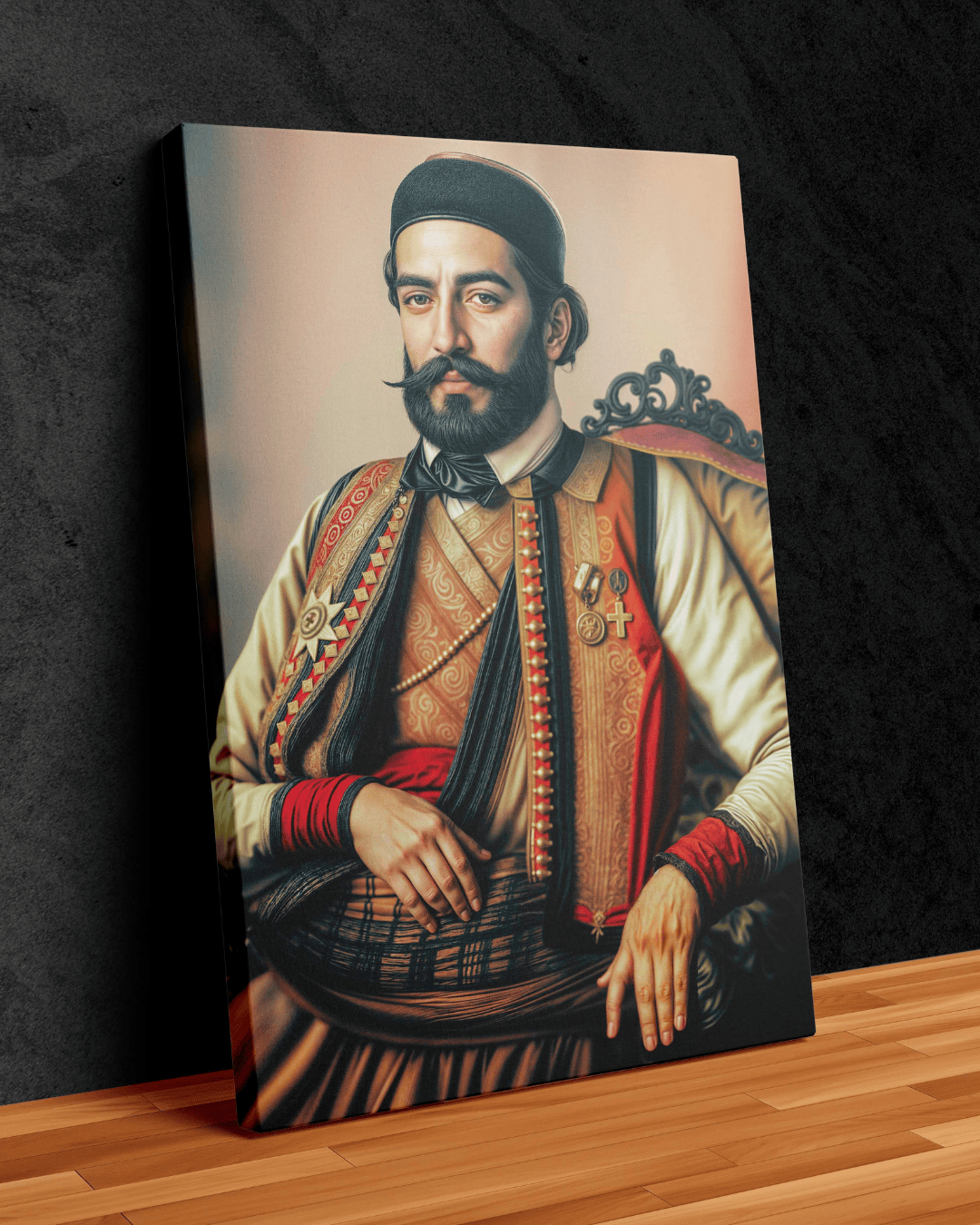 Petar Petrović Njegoš - Slika na platnu