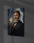 Nikola Tesla - Slika na platnu