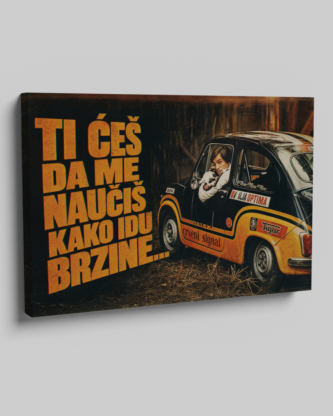 Flojd sa citatom - Slika na platnu