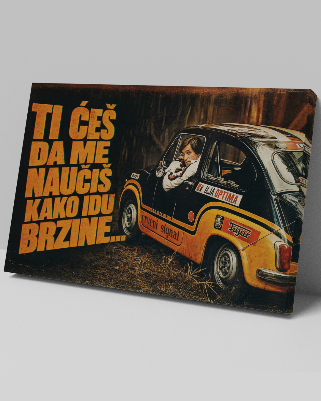 Flojd sa citatom - Slika na platnu